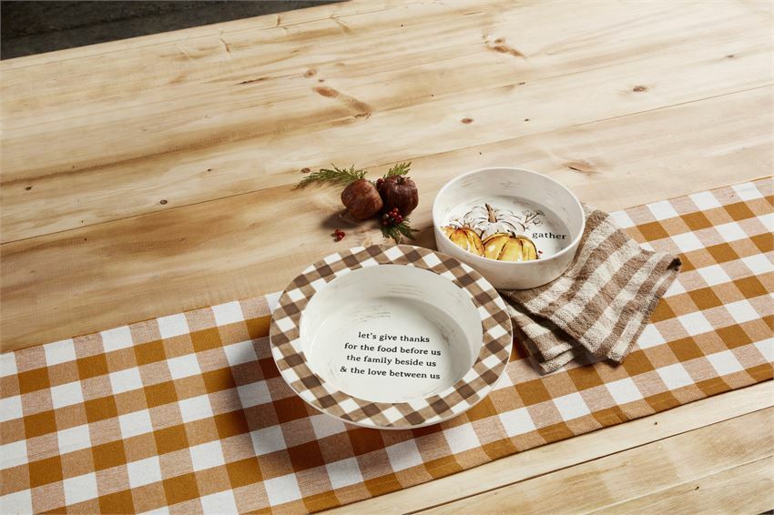 Mudpie - Nested Pumpkin Baking Dish Set -48010037