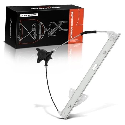 Electric Power Window Regulator Without Motor Replacement Front Passenger Side