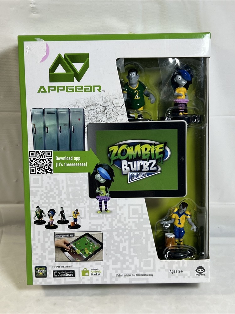 AppGear Zombie Burbz High Mobile Application Game For iPad, Android New Sealed!