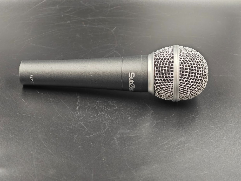 SubZero SZM-11 Microphones Black Used Working