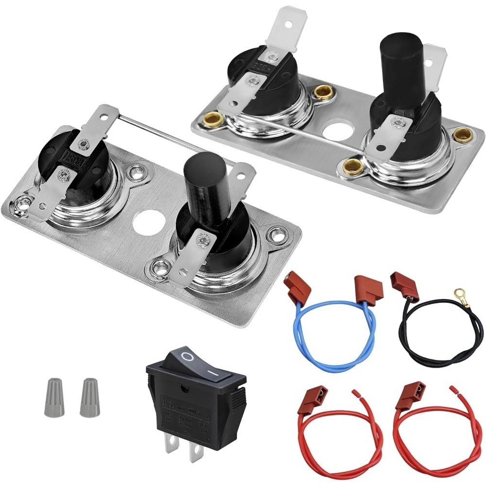 For Suburban Water Heater 232306 Thermostat Limit Switch Kit 120V 100 Degree RV
