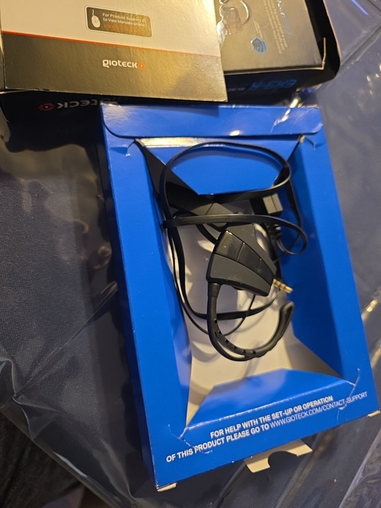 Gioteck EX-03 Black Ear-Hook Headsets