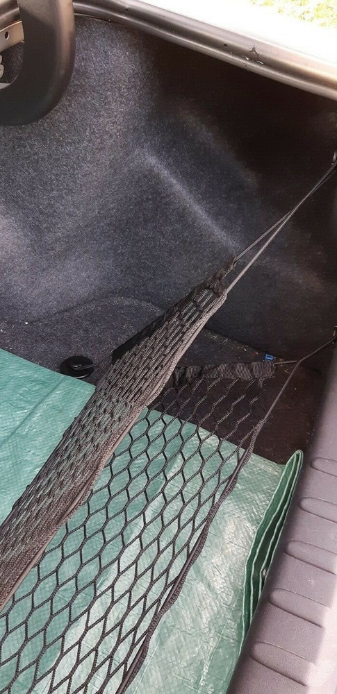 Rear Trunk Envelope Style Mesh Organizer Cargo Net for BUICK LUCERNE 2006-2011