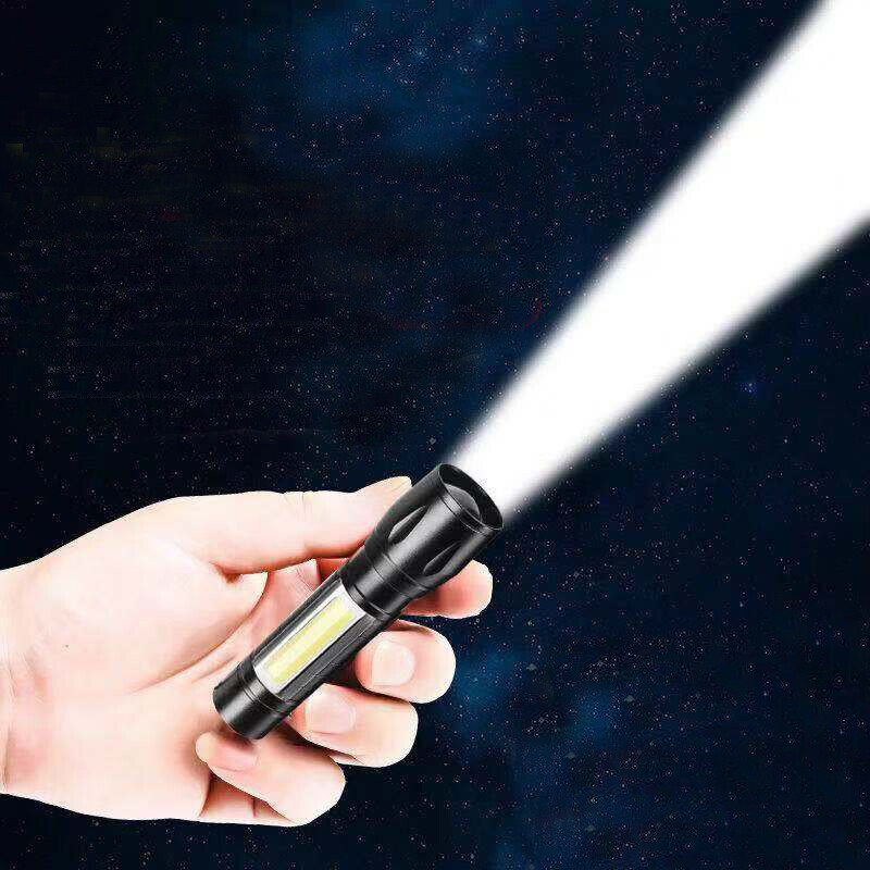LED Tactical Flashlight Super Bright Mini USB Rechargeable Camping Flashlight US