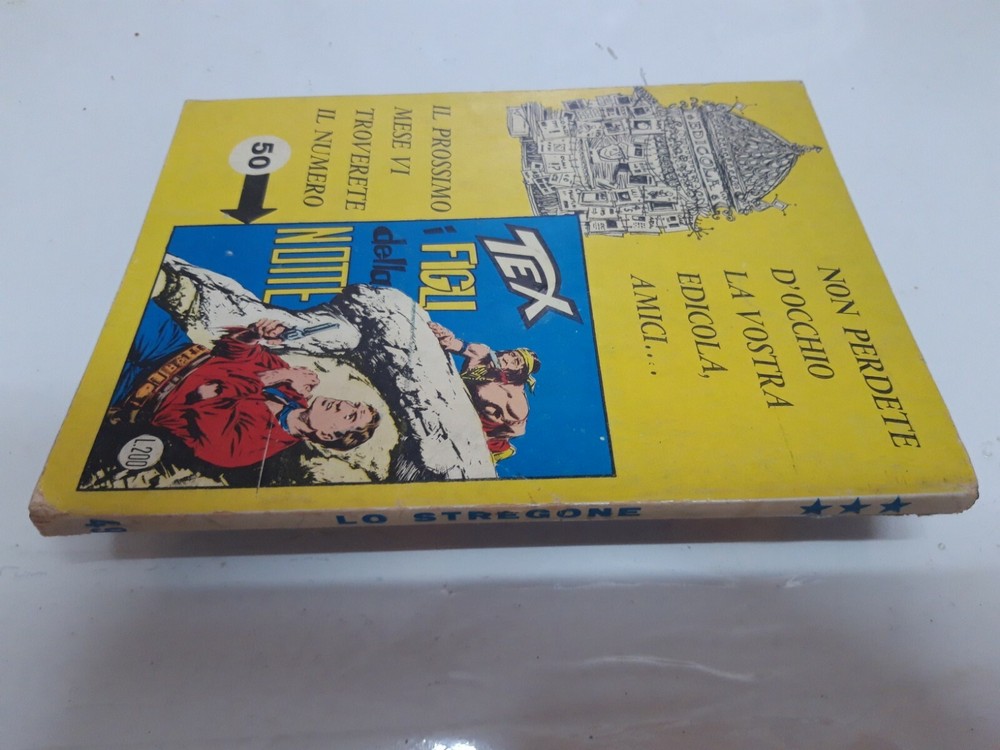 Tex Three Star Comic No. £49. 1968 200 Good
