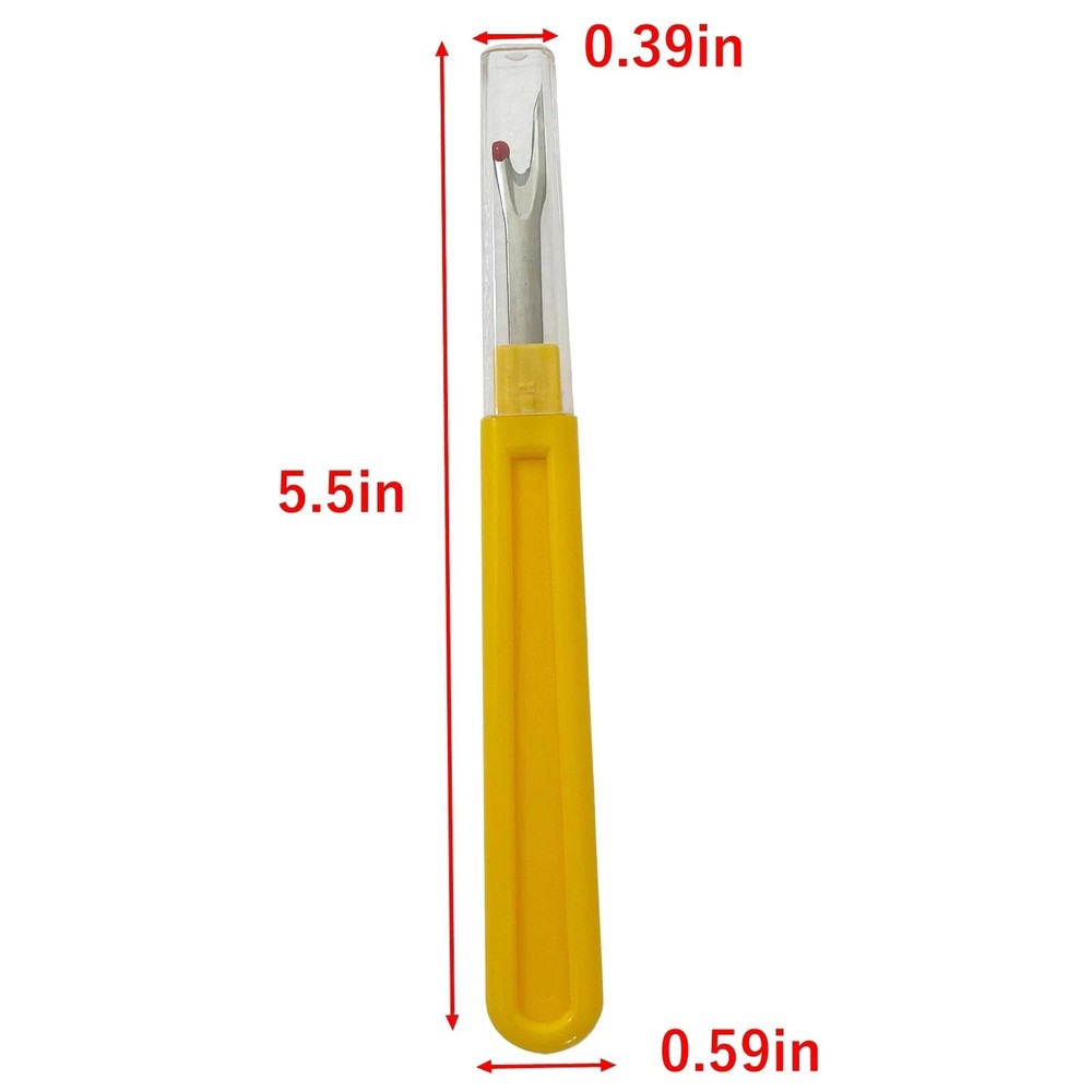4pcs Handle Seam Rippers Thread Remover Tool Clothes Stitching Thread Unpicker.