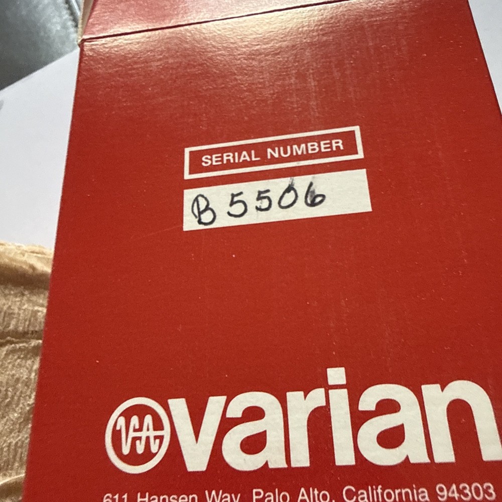 VA-288A VARIAN Reflex Klystron Microwave 1984