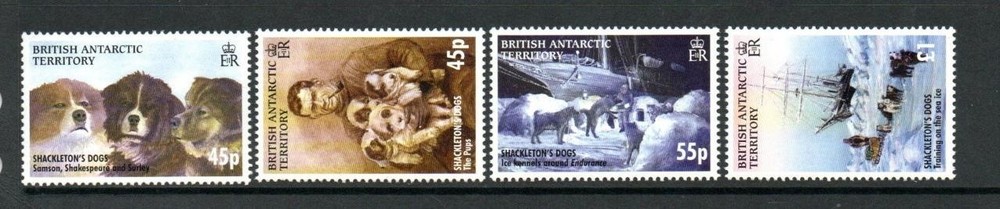 BAT MNH 2005 SG407-410 SHACKLETON EXPEDITION