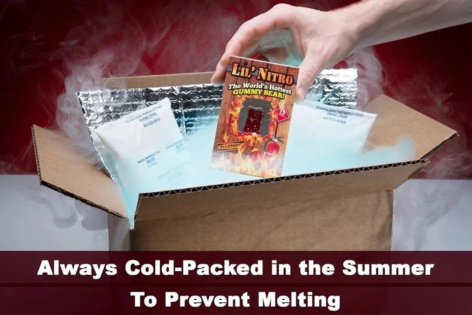 Lil' Nitro: The World's Hottest Gummy Bear, 2-Pack