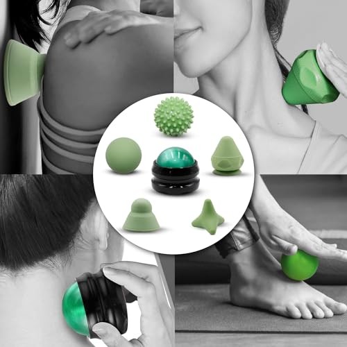 Physical Therapy Pain Relief Massage Ball Set for Trigger Point Release -