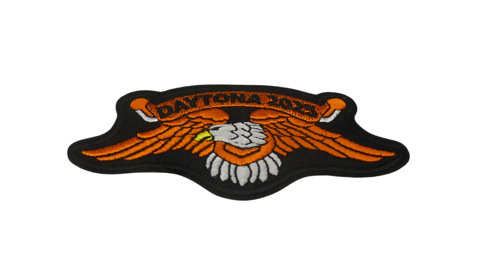 2025 Daytona Bike Week Orange Eagle Event Patch.