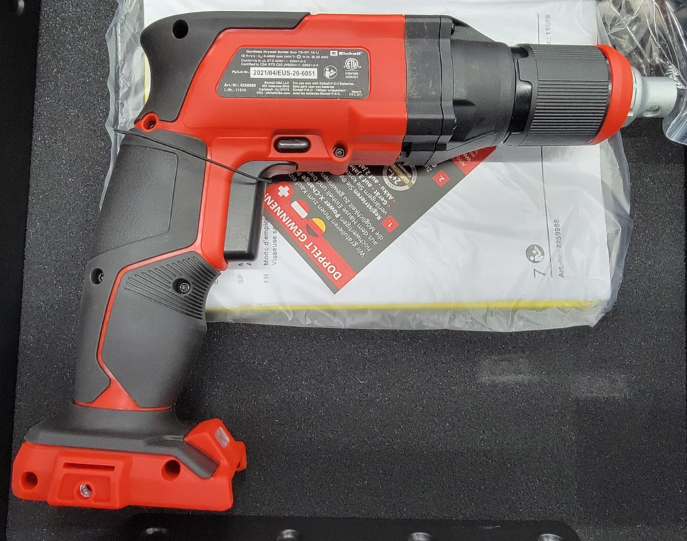 Einhell Cordless Drywall Screw Gun 18V(Tool Only)