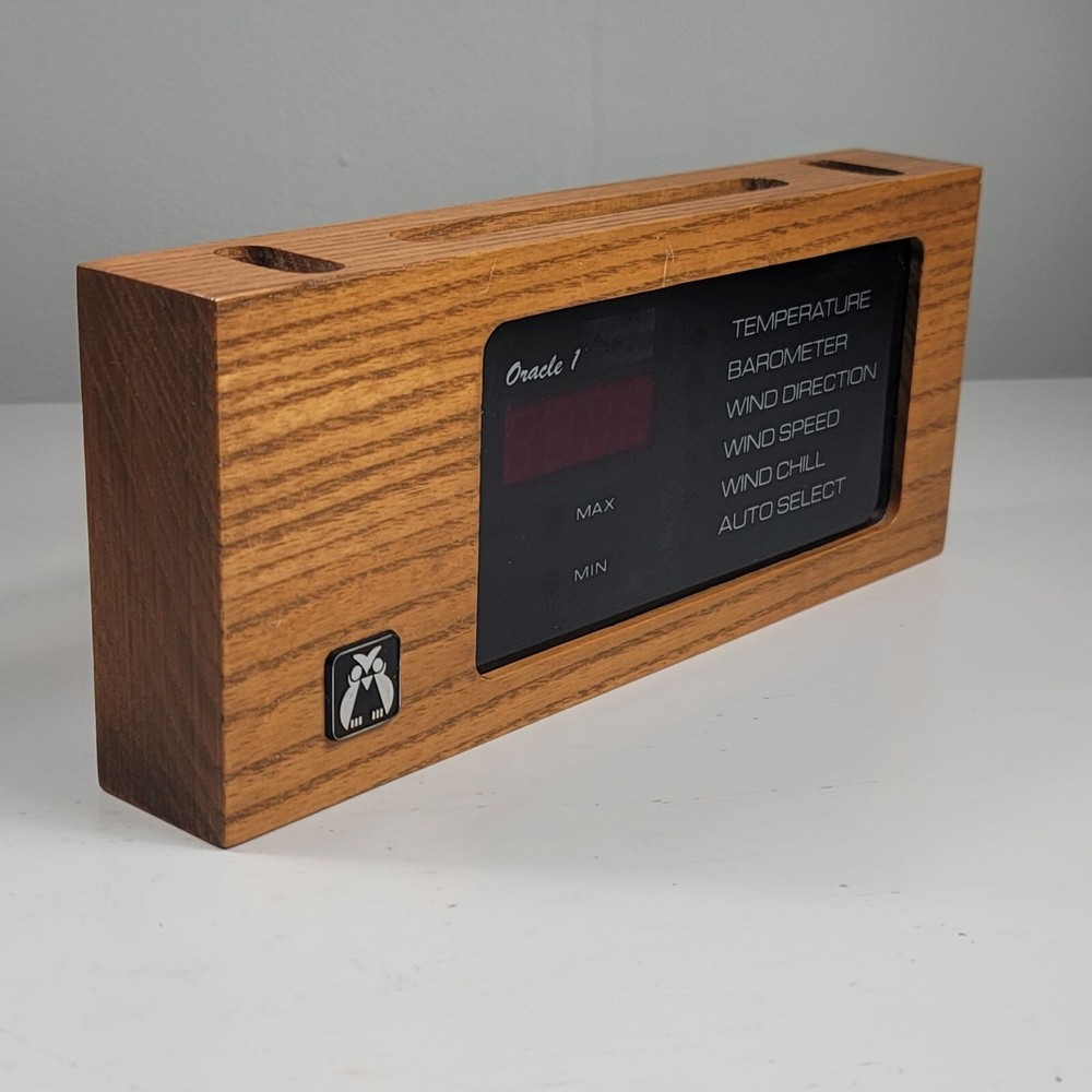 RAINWISE Oracle 1 Weather Station Control Panel Untested