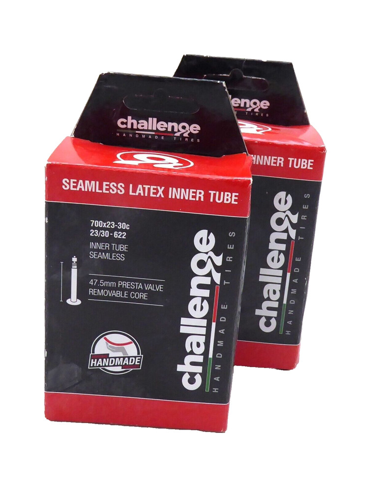 Challenge Seamless Latex Tubes 700x23-32, Pair