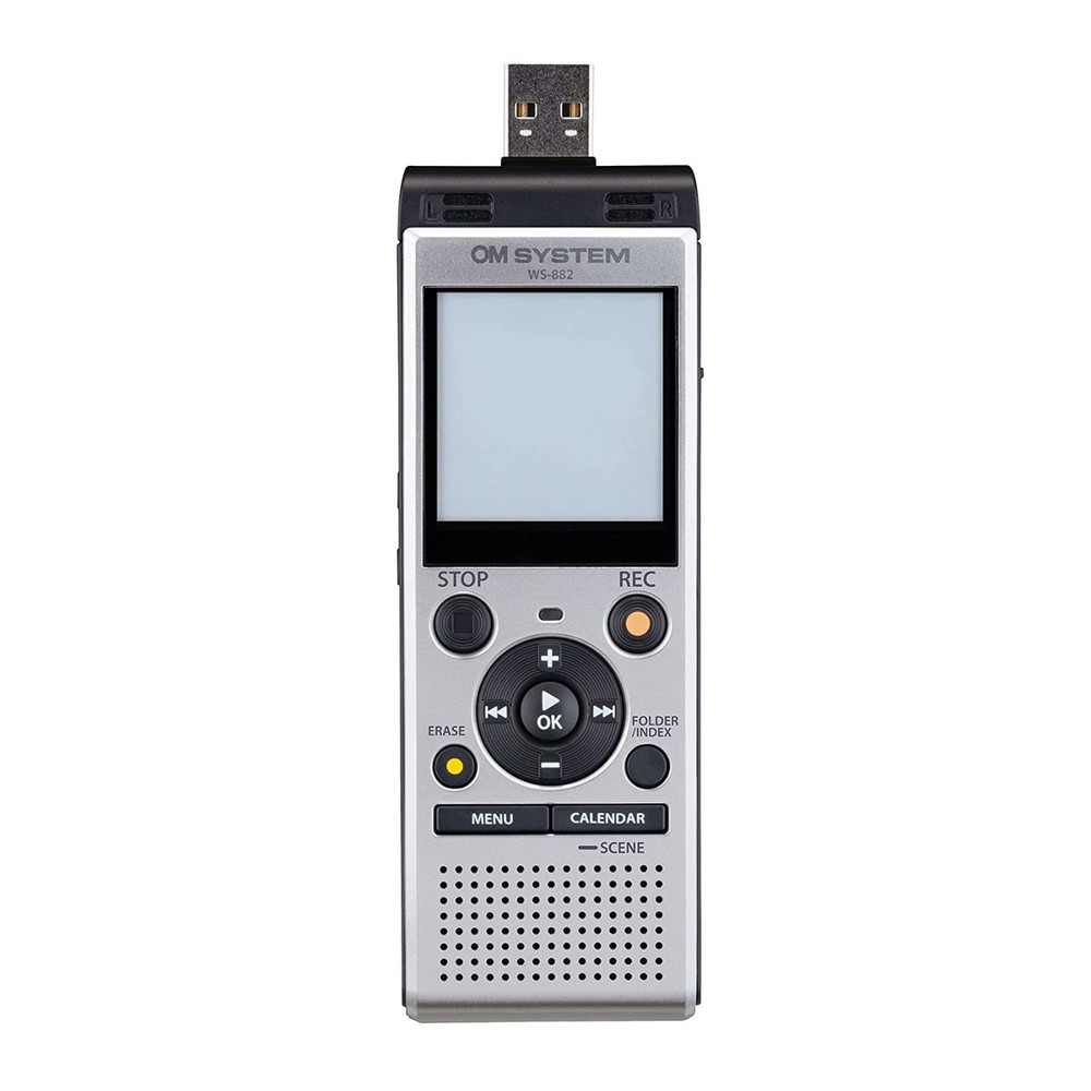 Olympus WS-882 Digital Voice Recorder (Silver/Black)