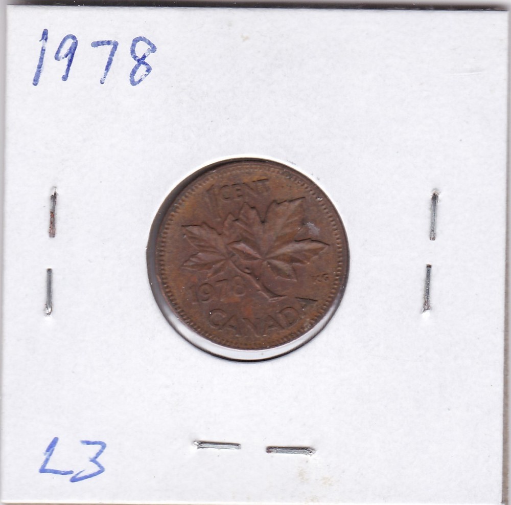 1978 Canada Cent L3