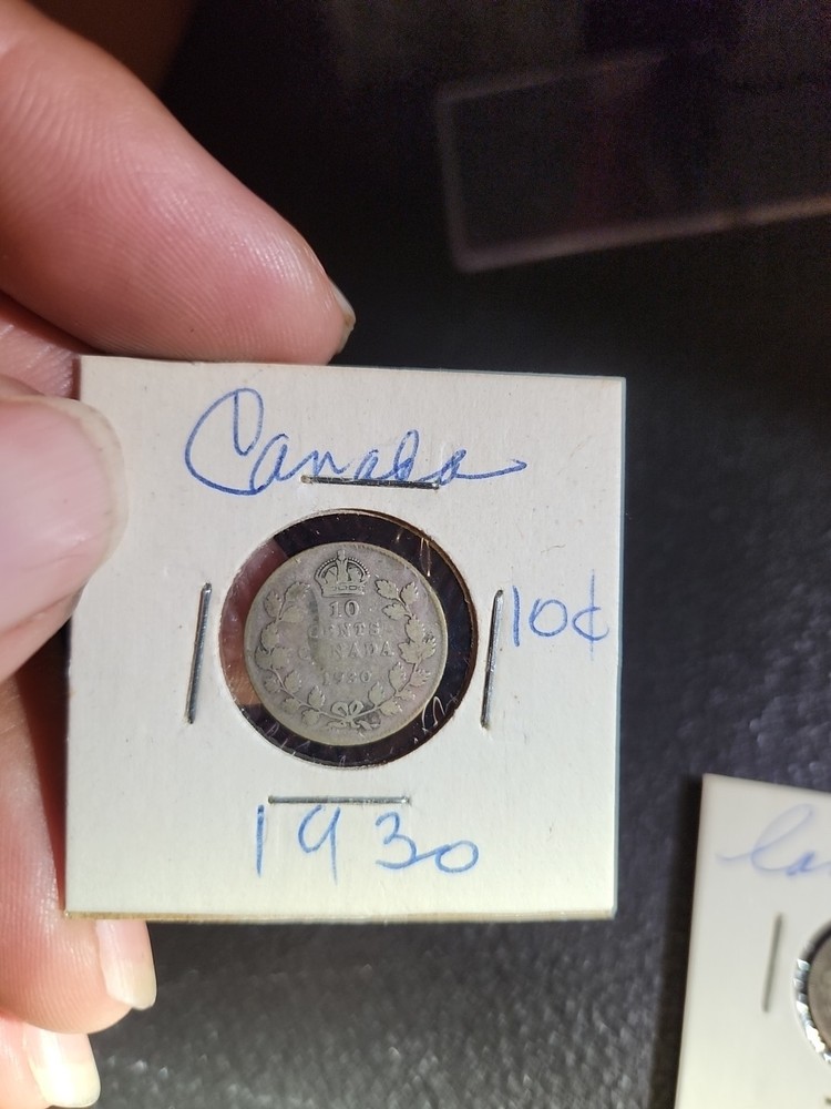 #7 CANADA 10CENT LOT #8152