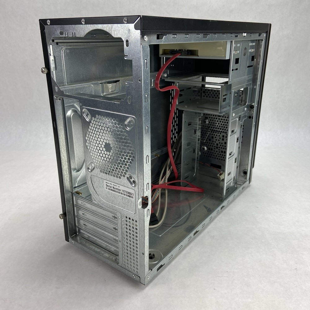 Systemax Mini Tower Micro ATX Computer Case Bare Bones No PSU