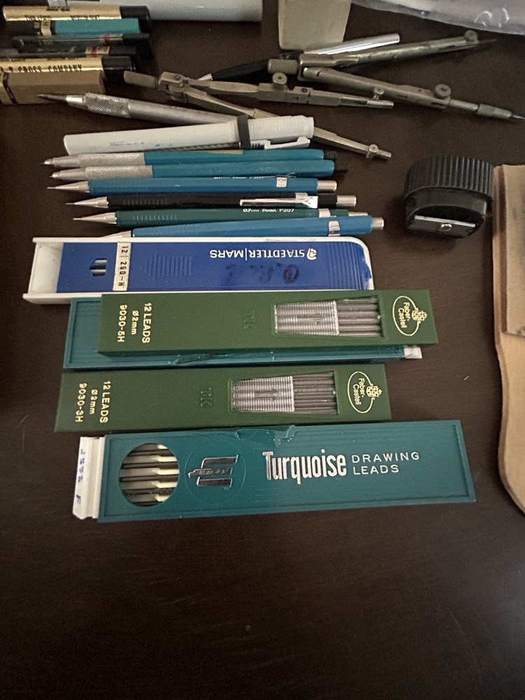 VINTAGE (DRAFTING/ ARCHITECT) TOOLS/ Various COMPONENTS/ SEE PHOTOS