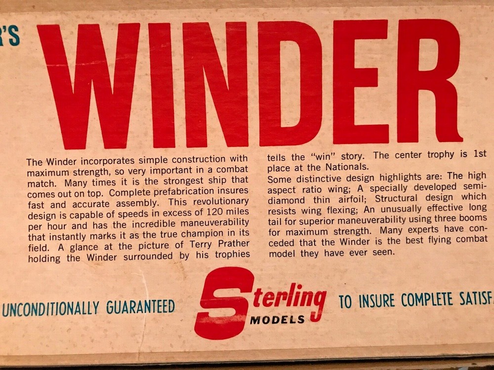 THE WINDER -- BY STERLING-- COMBAT VETERAN