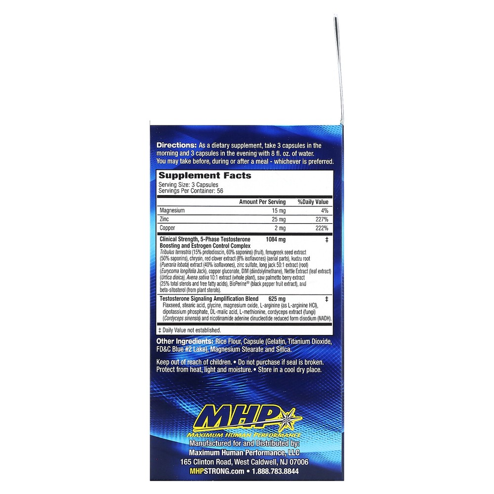 T-Bomb 3Xtreme, 168 Capsules