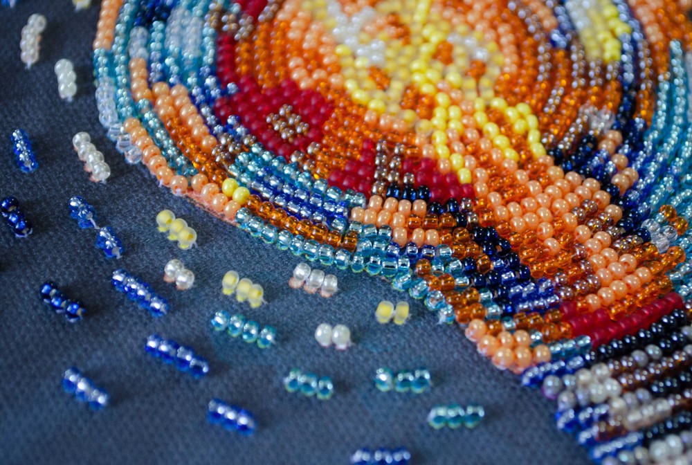 Mini Bead embroidery kit - Bring the light AM-260