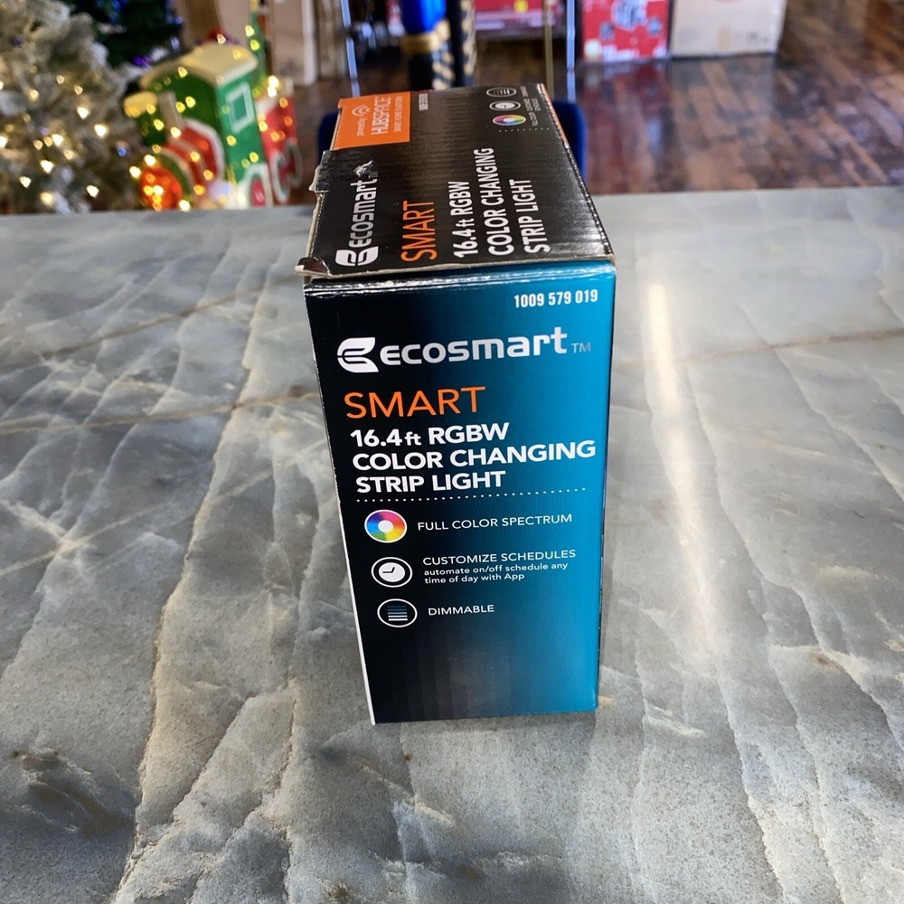 Ecosmart 16.4 ft Color Changing Dimmable Plug-In LED Strip Light