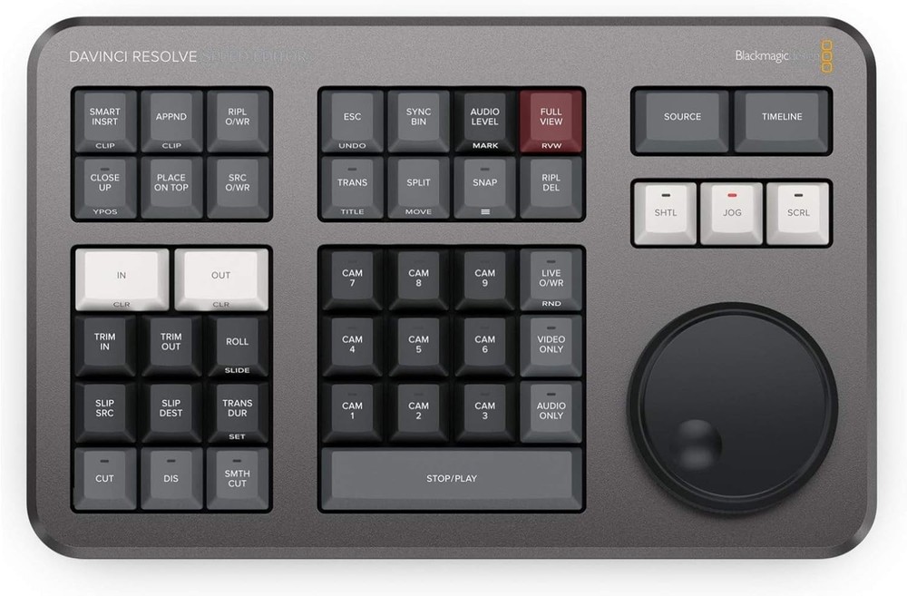 Blackmagic Design DaVinci Resolve Speed ​​Editor Controller (Single Unit)