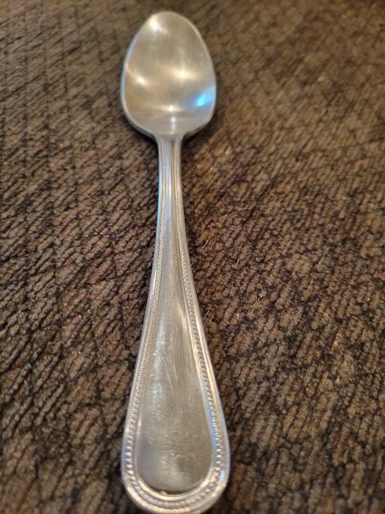 Reed Barton Needlepoint Teaspoon Silver Plate