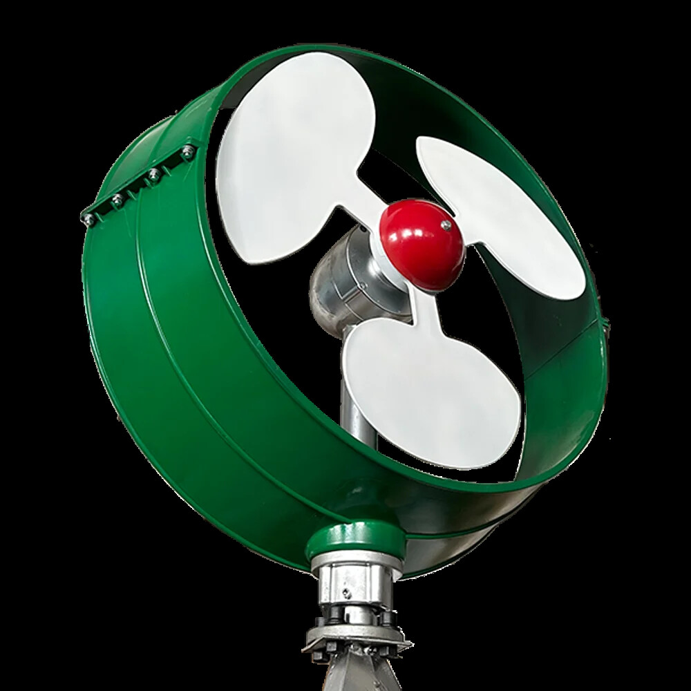 6/8KW Horizontal Axis Permanent Maglev Wind Turbine Generator W/ MPPT Controller