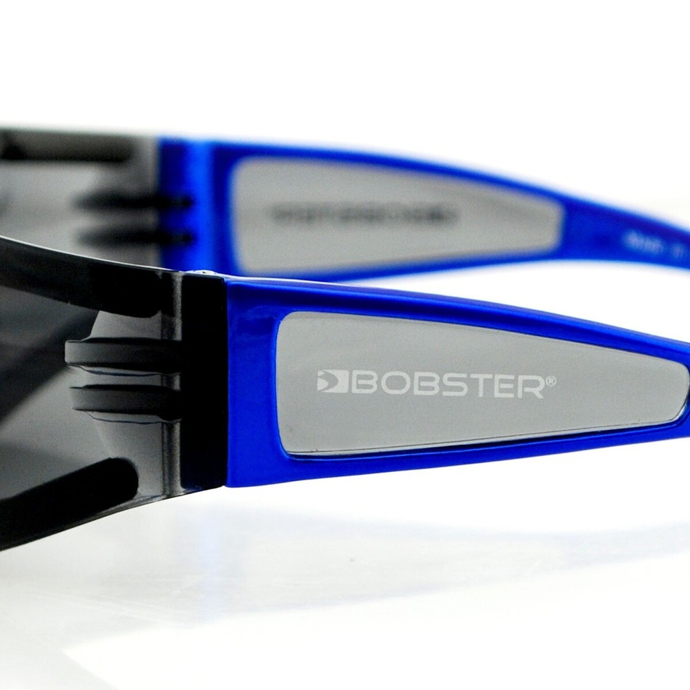 Bobster® Shield 2 Gloss Blue Frame Smoked Lens