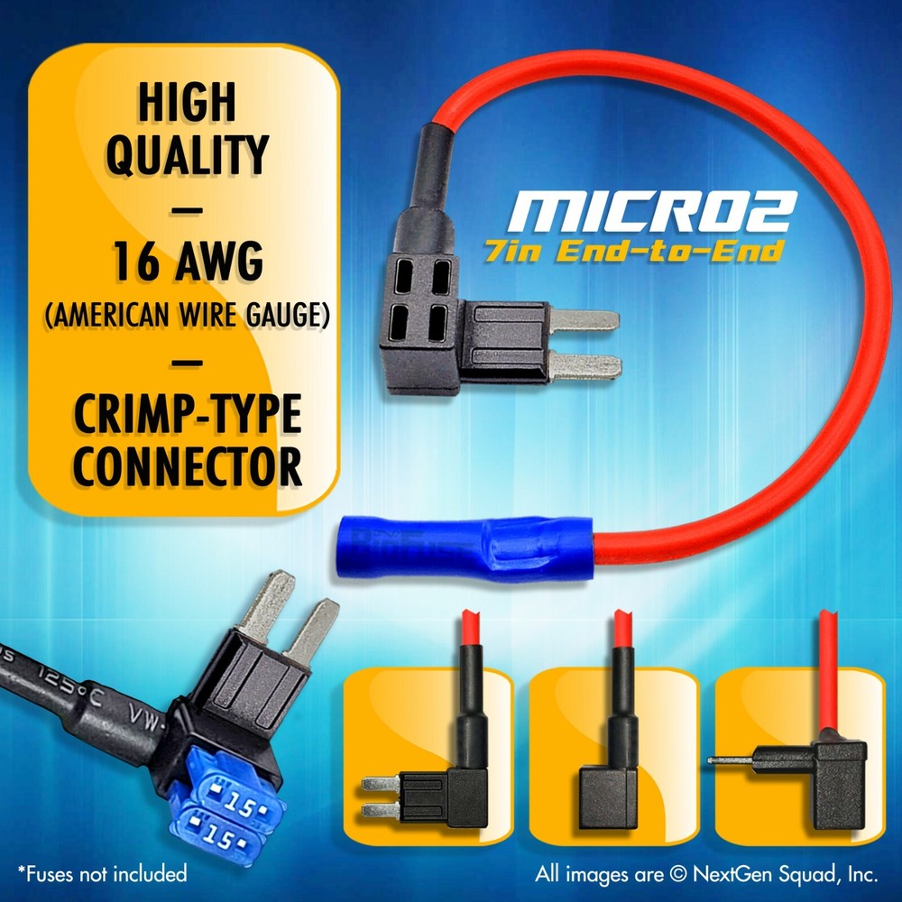 BioFuse® Micro2 70 Piece Fuse and Tap assortment - 70 Fuses - 3 Holders + puller