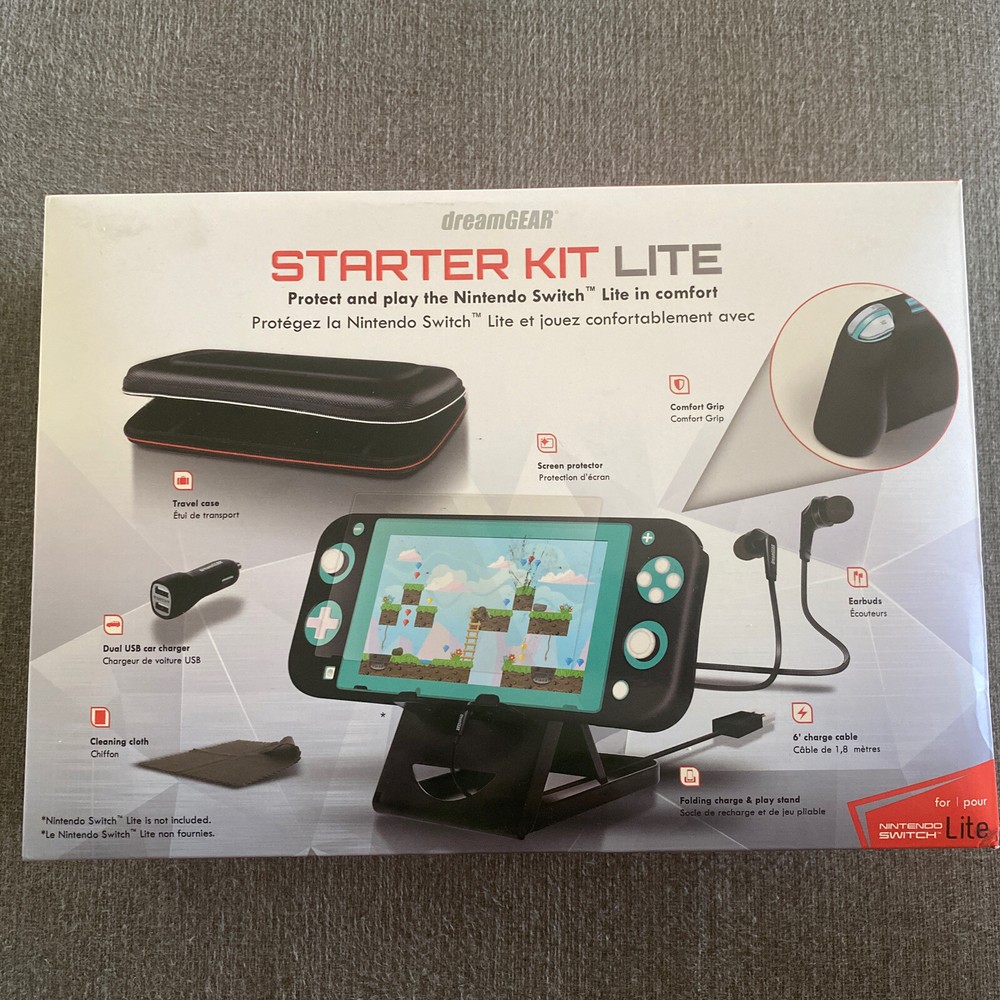DreamGEAR Starter Kit Lite for Nintendo Switch Lite - Case and more