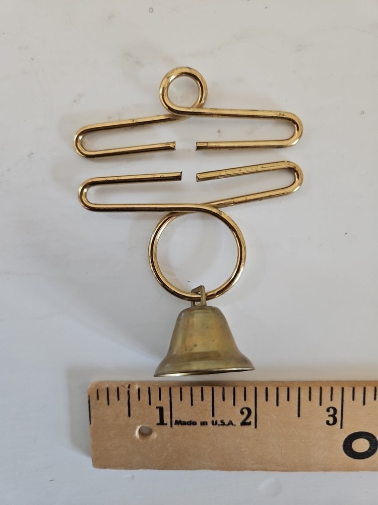 2-1/2" Brass Bellpull Hardware 2-Piece Split-Top Split-Bottom BELL DESIGN