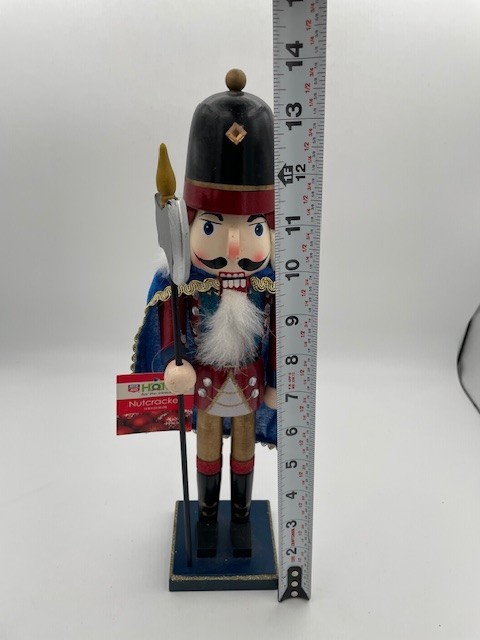 14" Nutcracker from Rite Aid Home--Includes Original Tag