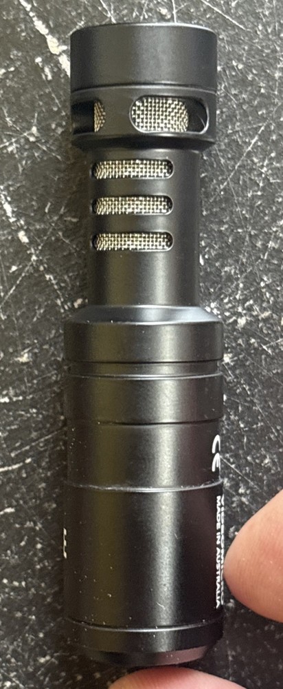 RODE VideoMicro Compact On-Camera Mic w/ Rycote Lyre Shock Mount & Wind Shield