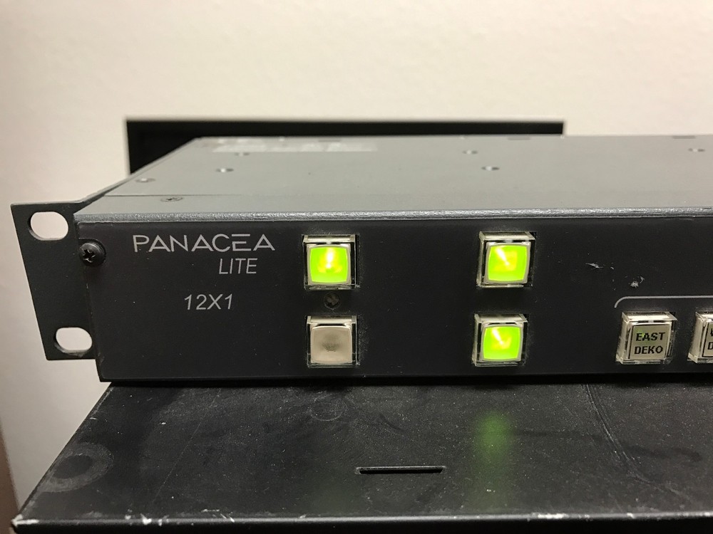 LEITCH HARRIS RCP-12x1-P CONTROL PANEL P12X1-RCP