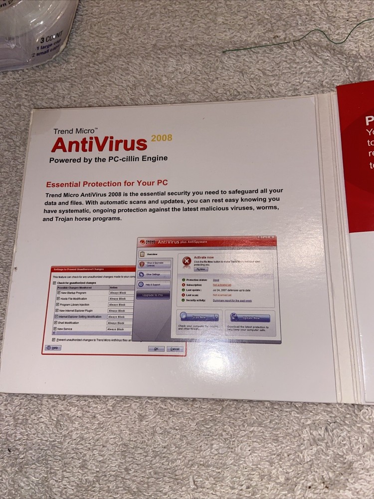 Trend Micro Antivirus 2008 (TAV085772)