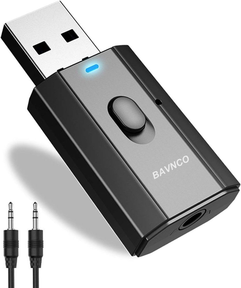 Bluetooth 5.0 Audio Adapter - Mini Transmitter Receiver for Wireless Convenience