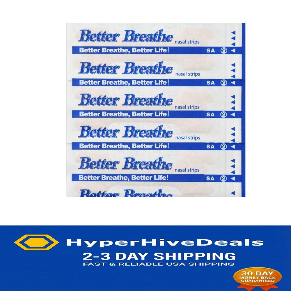 Nasal Strips 66mm x 19mm - 50-300 Count, Comfortable & Effective Relief