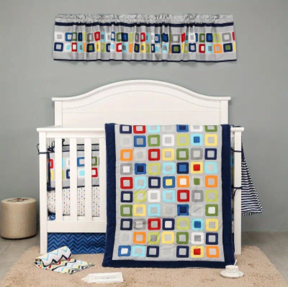Crib Bedding Set, 3 Pieces