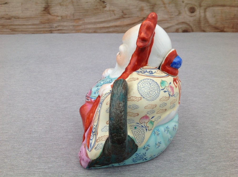 Chinese Man Figural Teapot