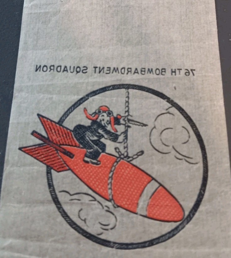 76th Bombardment Squardon Iron On Transfer
