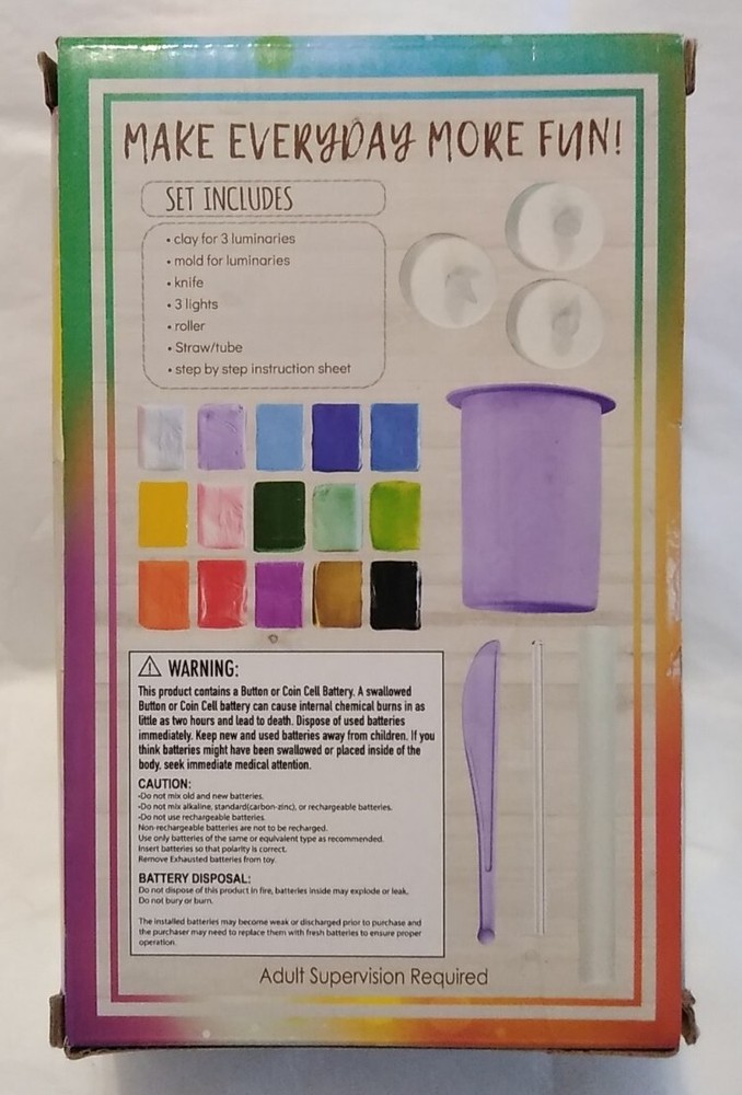 Hapi Nest DIY Clay Illuminaries Craft Kit