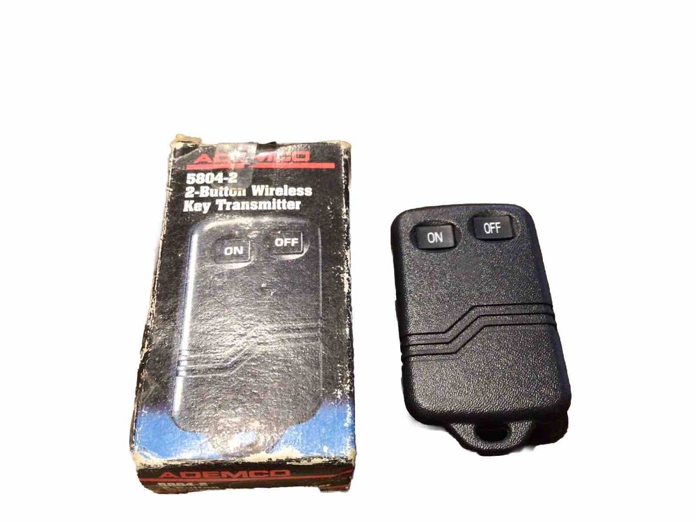 Ademco 5804-2 2-Button Wireless Key Transmitter