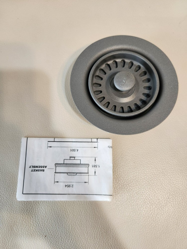 Blanco 442229 Sink Waste Flange Metallic Gray