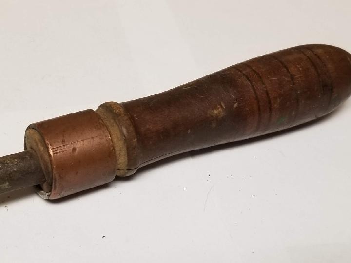 Vintage Soldering Iron Copper