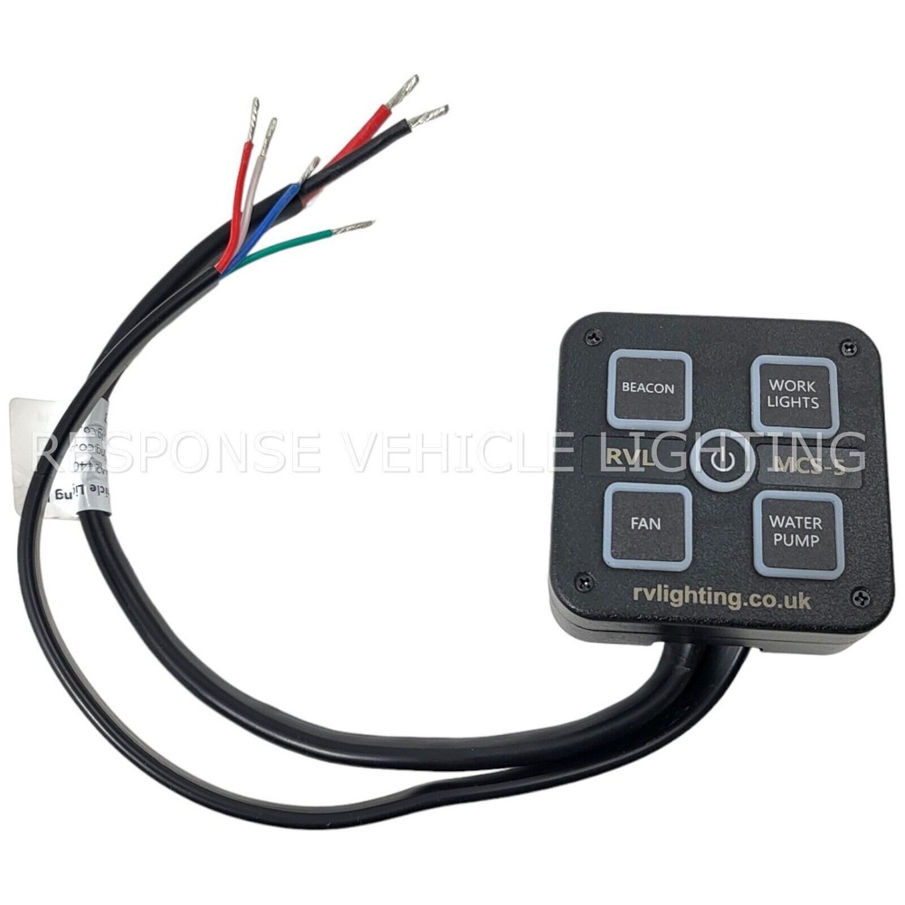 12v Switch Control Panel, Amber LED Light Bars Work Strobe Car Self Adhesive 24v