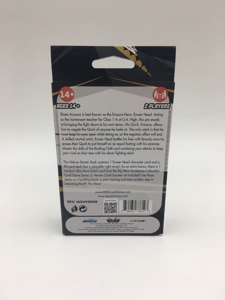 UniVersus: My Hero Academia - Eraser Head Starter Deck