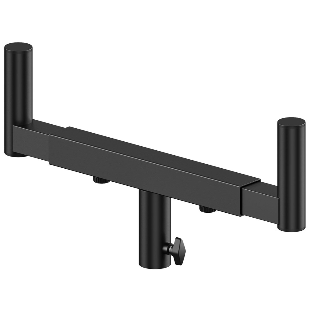 Heavy Duty Dual Fork Bracket Speaker Mount Bar Mounting Adjustable Width 13.7...